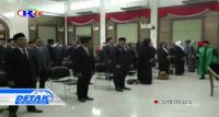 BUPATI KAMPAR LANTIK 45 PEJABAT ESELON III DAN IV